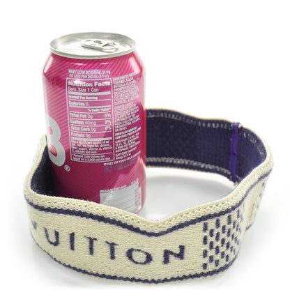 Louis Vuitton Cotton Damier Azur Gym Head Sweat Band 2 of 5