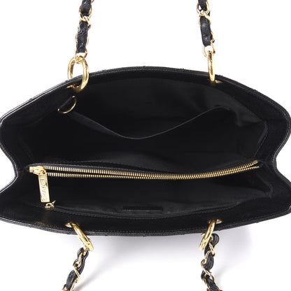 Chanel Caviar Quilted Grand Shopping Tote GST Black 5 of 10