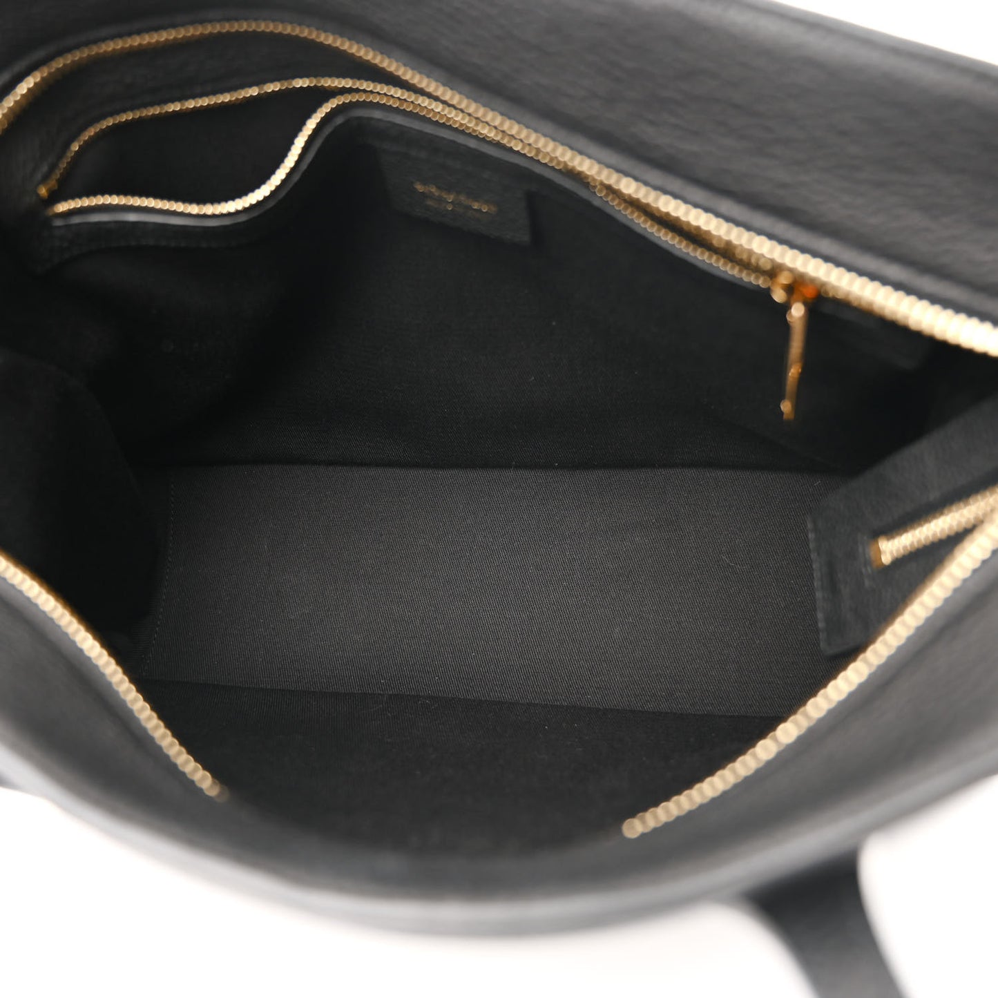 Grained Calfskin Medium Star Tote Black
