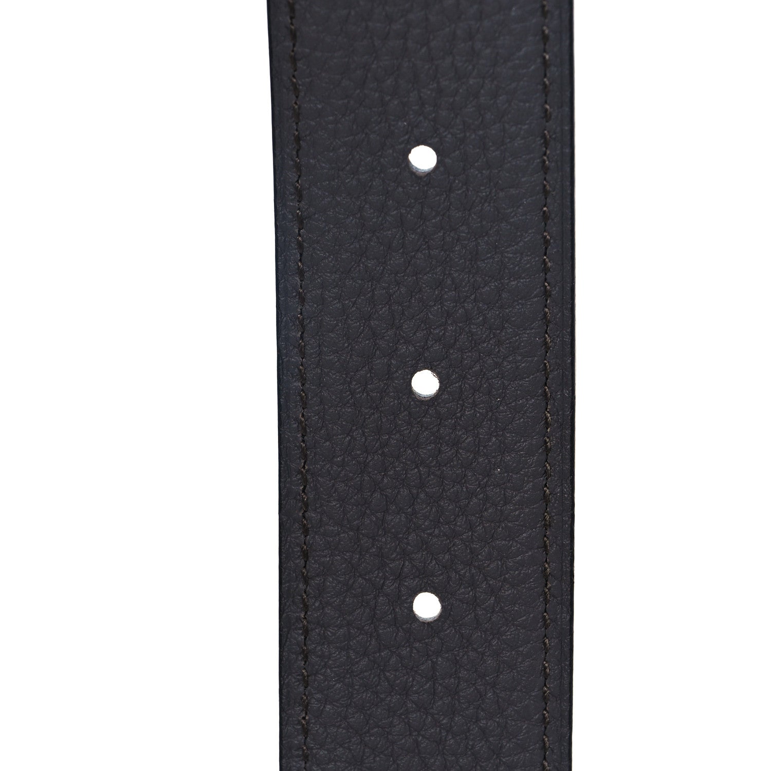 Hermes Box Togo 32mm H Belt 85 34 Black Etain 4 of 4
