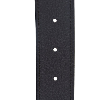 Hermes Box Togo 32mm H Belt 85 34 Black Etain 4 of 4