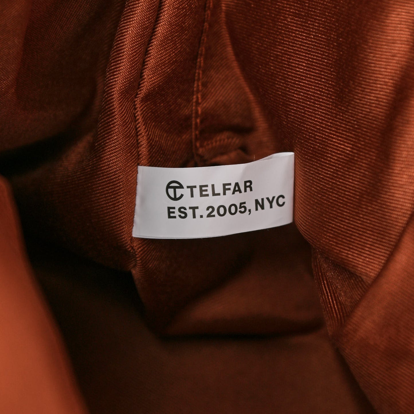 Vegan Leather Large Shopping Bag Tan