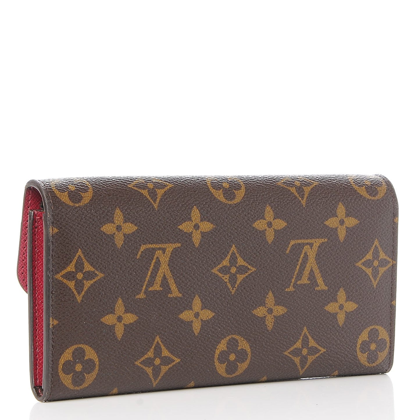 Monogram Emilie Wallet Fuchsia