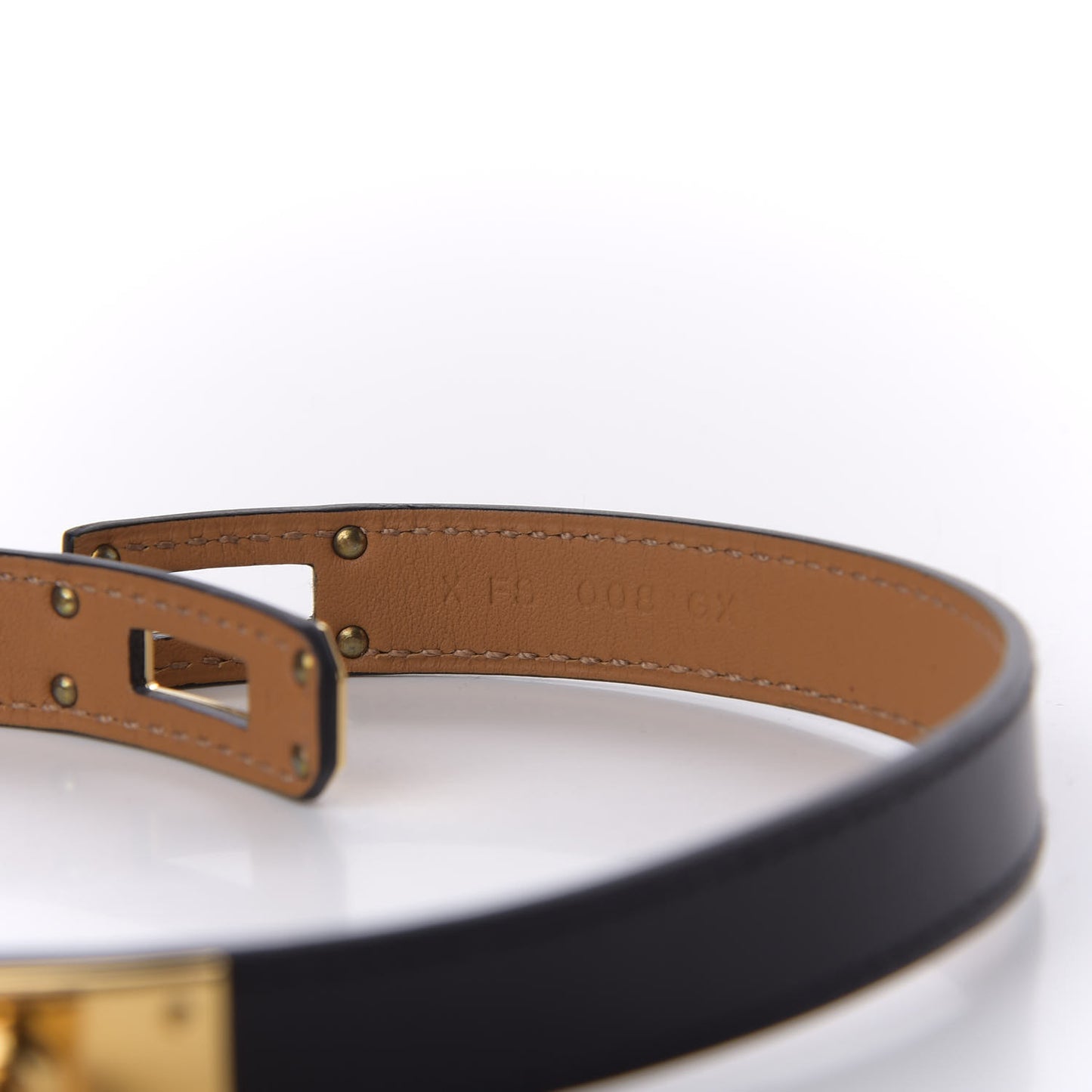 Box Kelly Double Tour Bracelet M Black