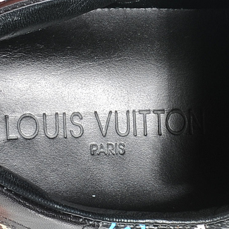 Louis Vuitton Monogram Multicolor Energie Sneakers 38.5 Black 8 of 9