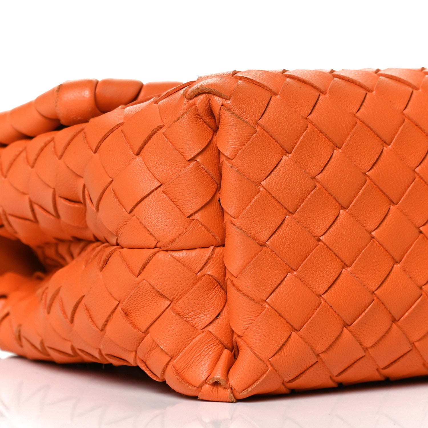 Bottega Veneta Nappa Intrecciato Small Olimpia Bag Orange 8 of 9