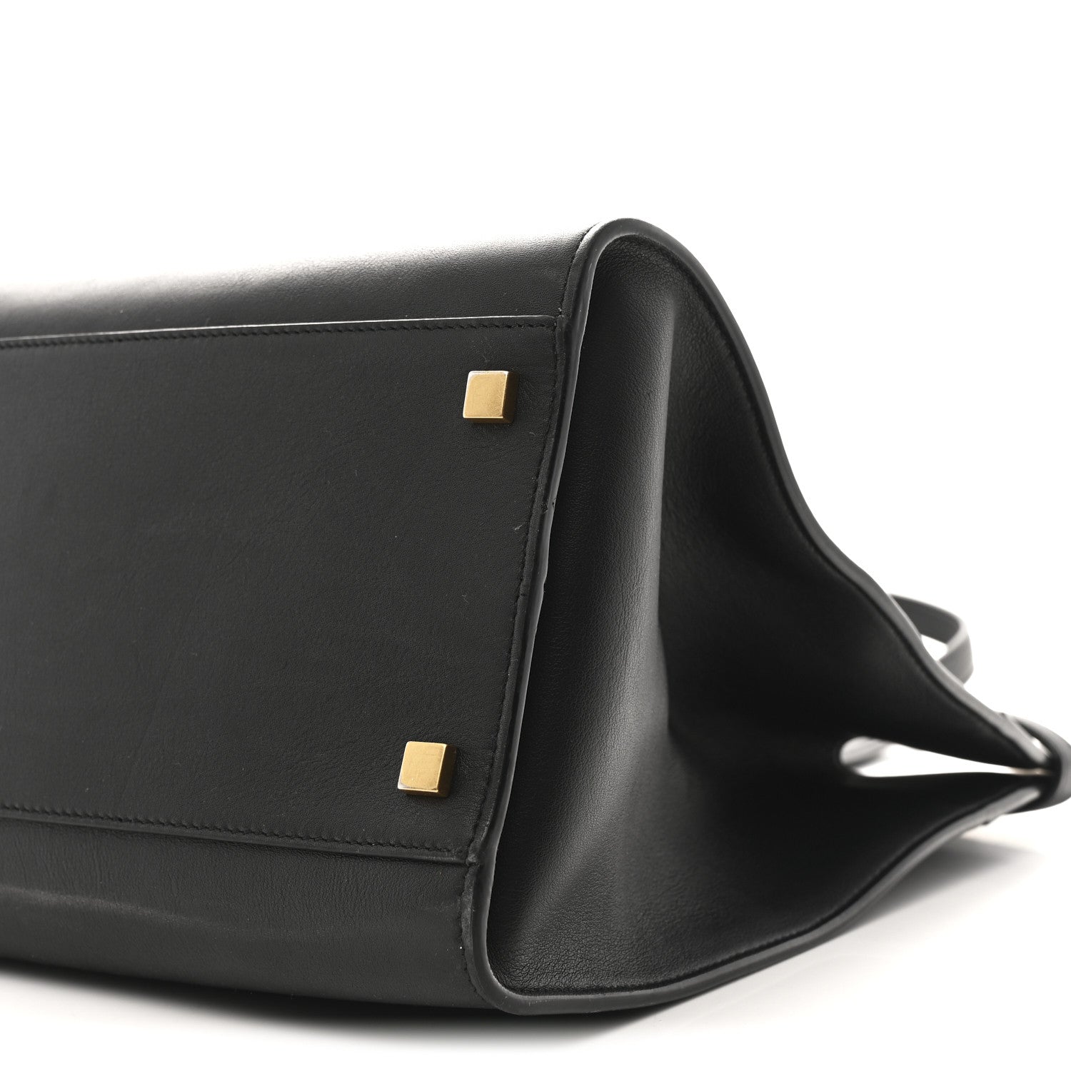 Saint Laurent Calfskin Medium Manhattan Shopper Tote Black 10 of 13