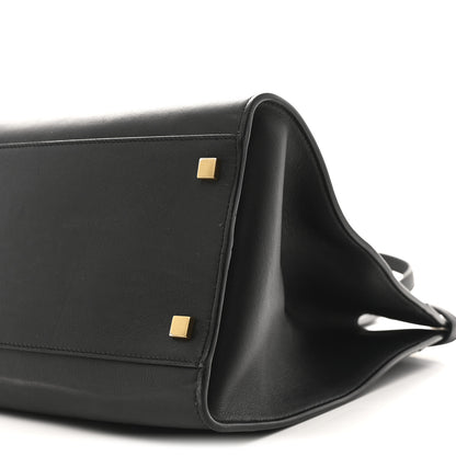 Saint Laurent Calfskin Medium Manhattan Shopper Tote Black 10 of 13