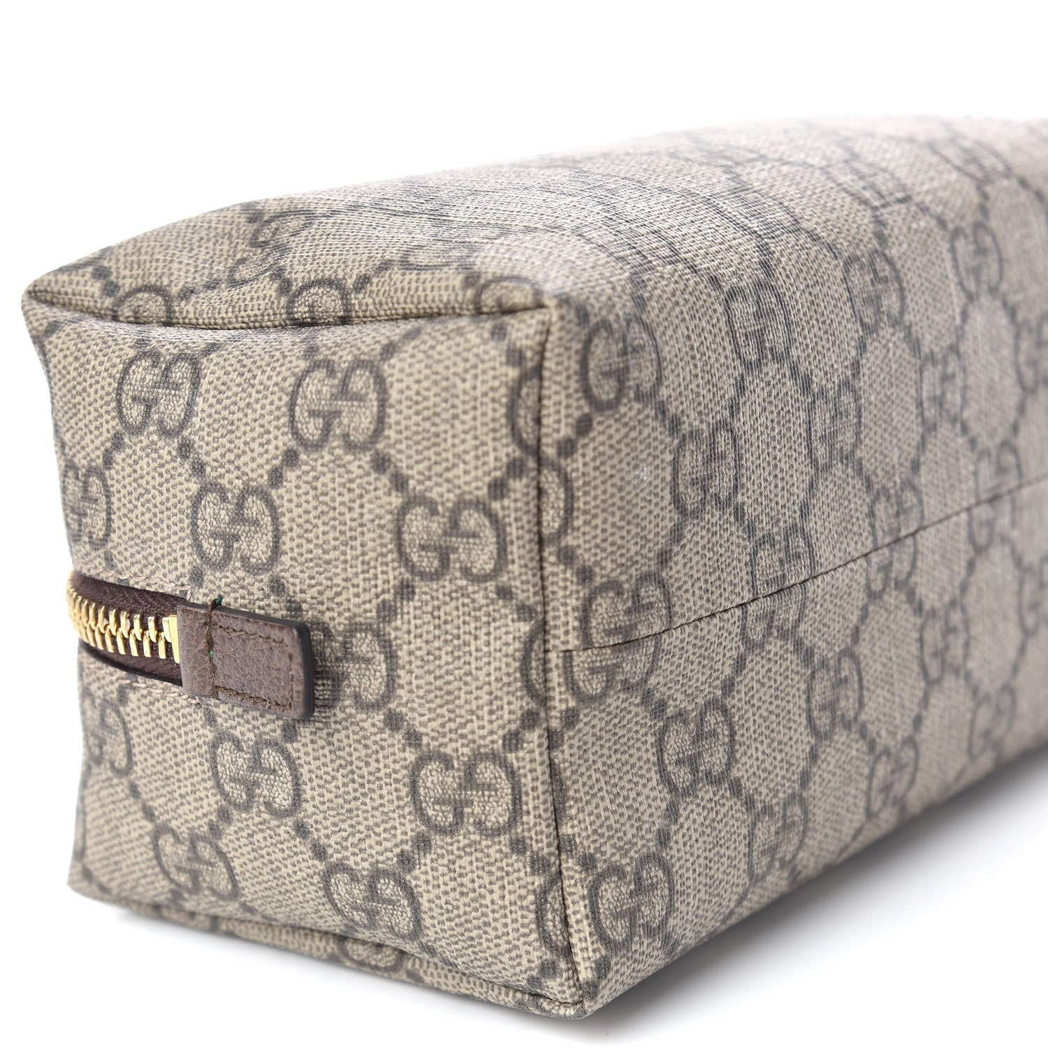 Gucci Soft GG Supreme Monogram Calfskin Medium Ophidia Cosmetic Case Beige Ebony New Acero 5 of 9