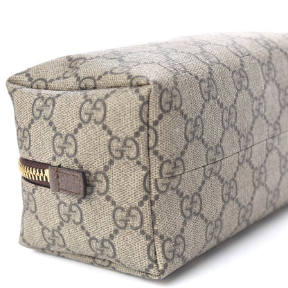 Gucci Soft GG Supreme Monogram Calfskin Medium Ophidia Cosmetic Case Beige Ebony New Acero 5 of 9