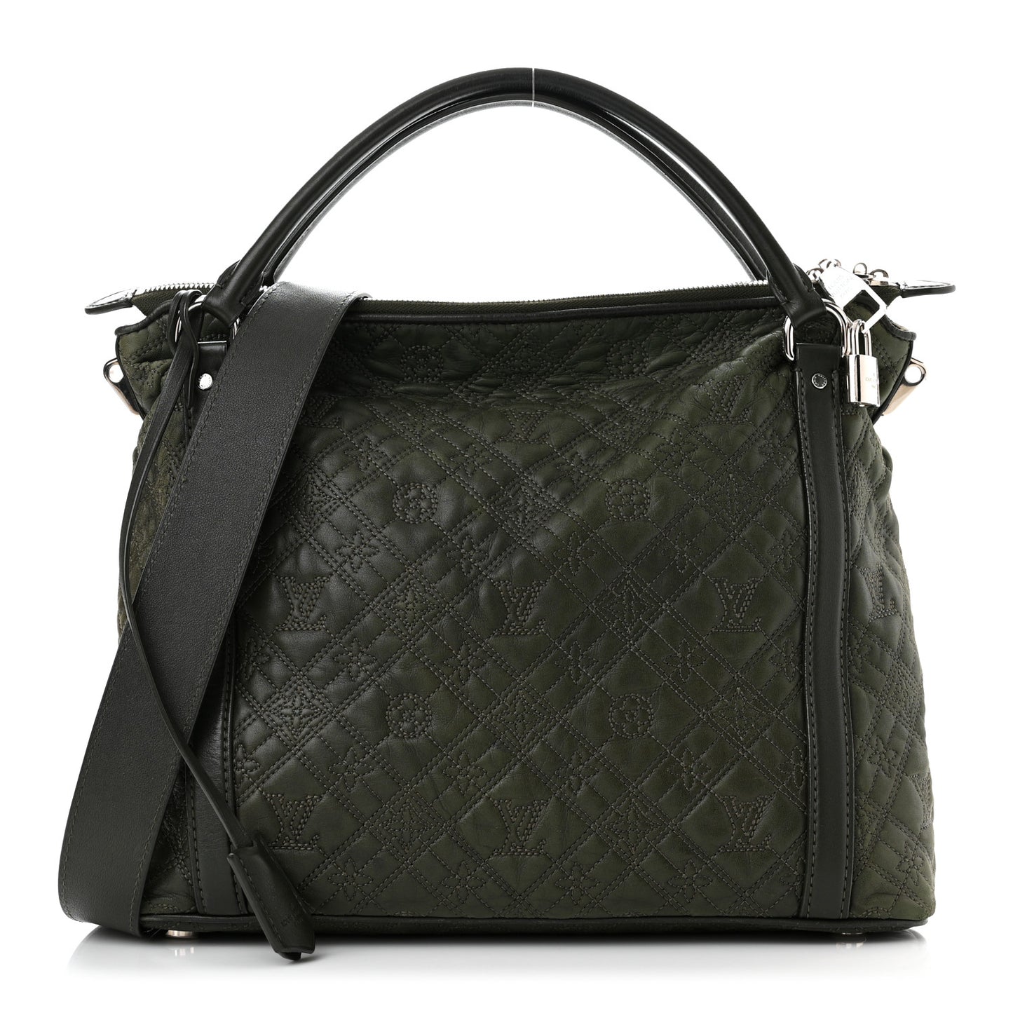 Monogram Lambskin Antheia Ixia PM Vert Bronze
