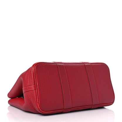 Hermes Buffle Sindhu Garden Party 30 TPM Rouge Vif 4 of 12