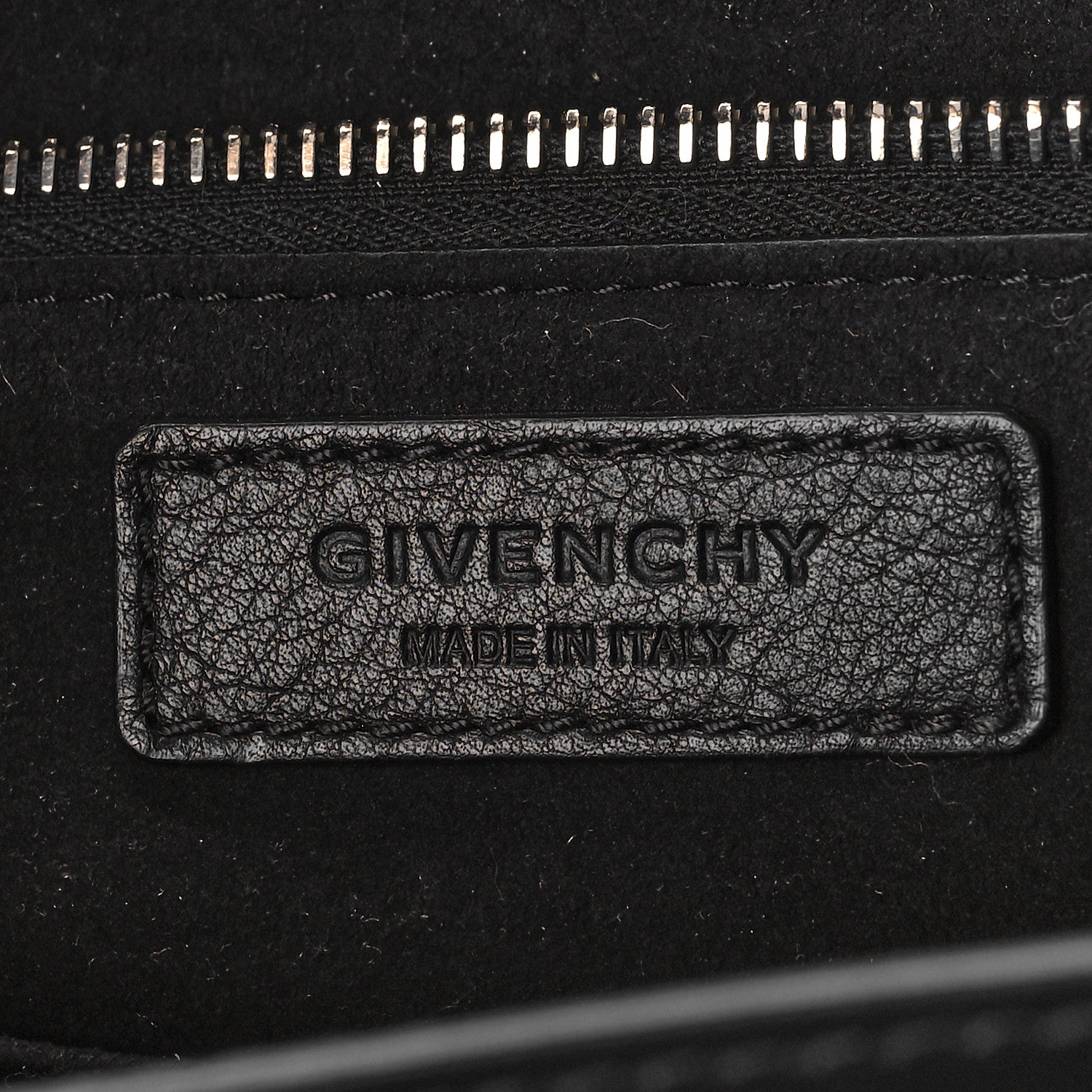 Givenchy Grained Calfskin Chain Small Shark Lock Satchel Black 6 of 10