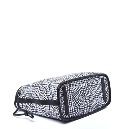 MCM Visetos Medium Liz Reversible Shopper Tote Black 7 of 14