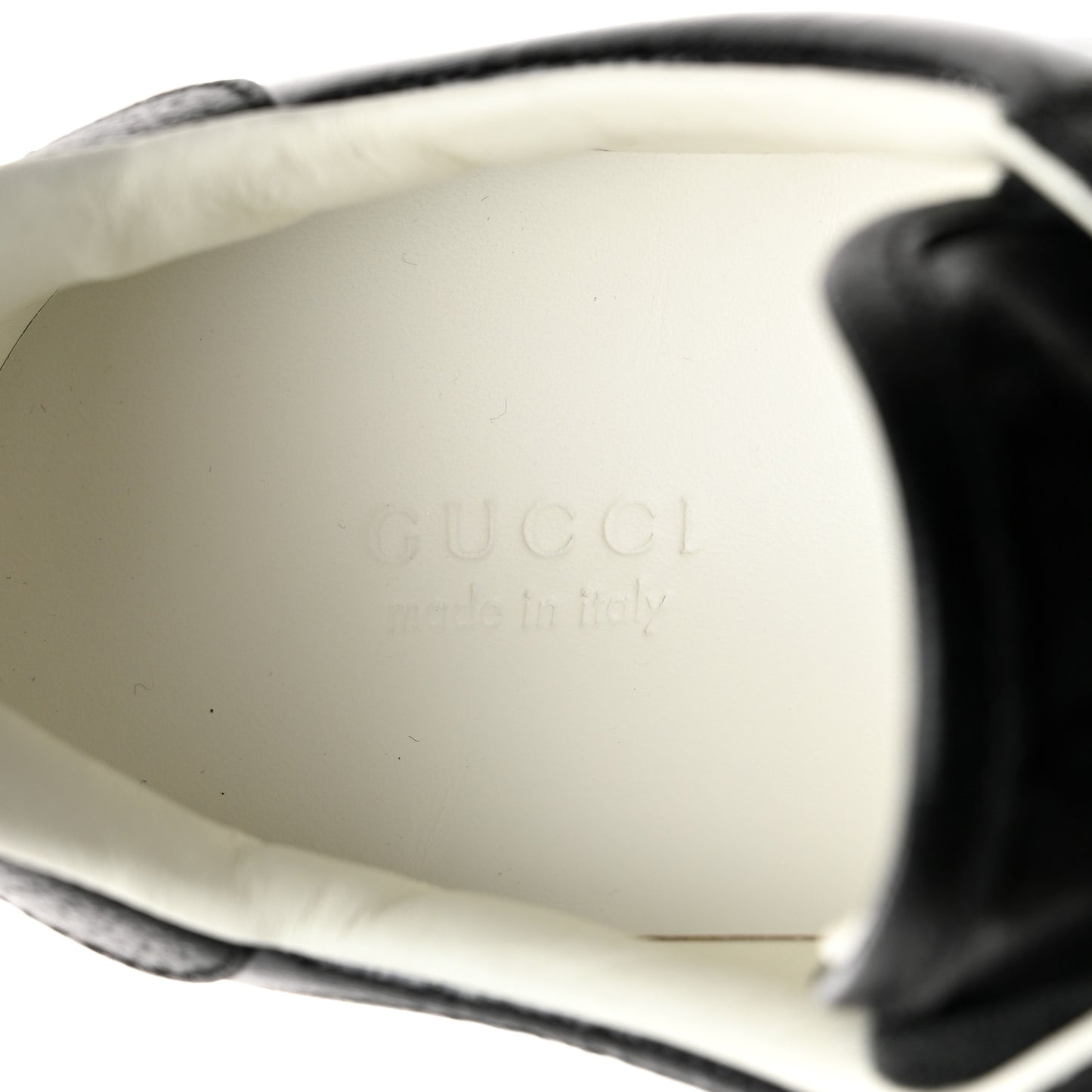 Crystal GG Monogram Web Womens New Ace Sneakers 38 Black