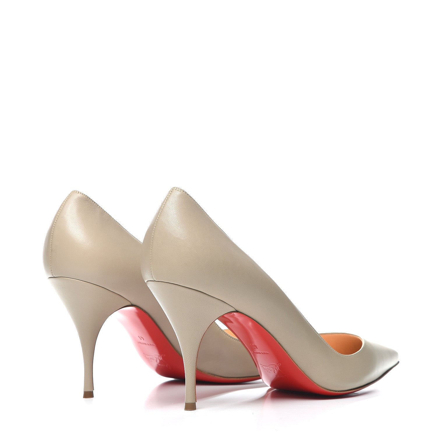 Christian Louboutin Nappa Clare 80 Pumps 41 Taupe 5 of 11
