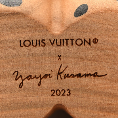 Louis Vuitton LV X YK Wood Epi Infinity Dots Giant Vivienne Doll Yellow Black 6 of 8