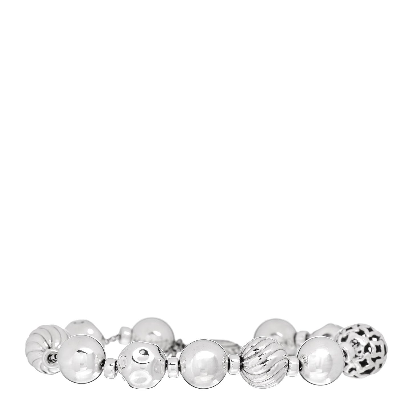 Sterling Silver 14mm Elements Bead Bracelet
