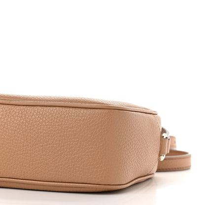 Gucci Pebbled Calfskin Small Soho Disco Bag Camelia 9 of 10