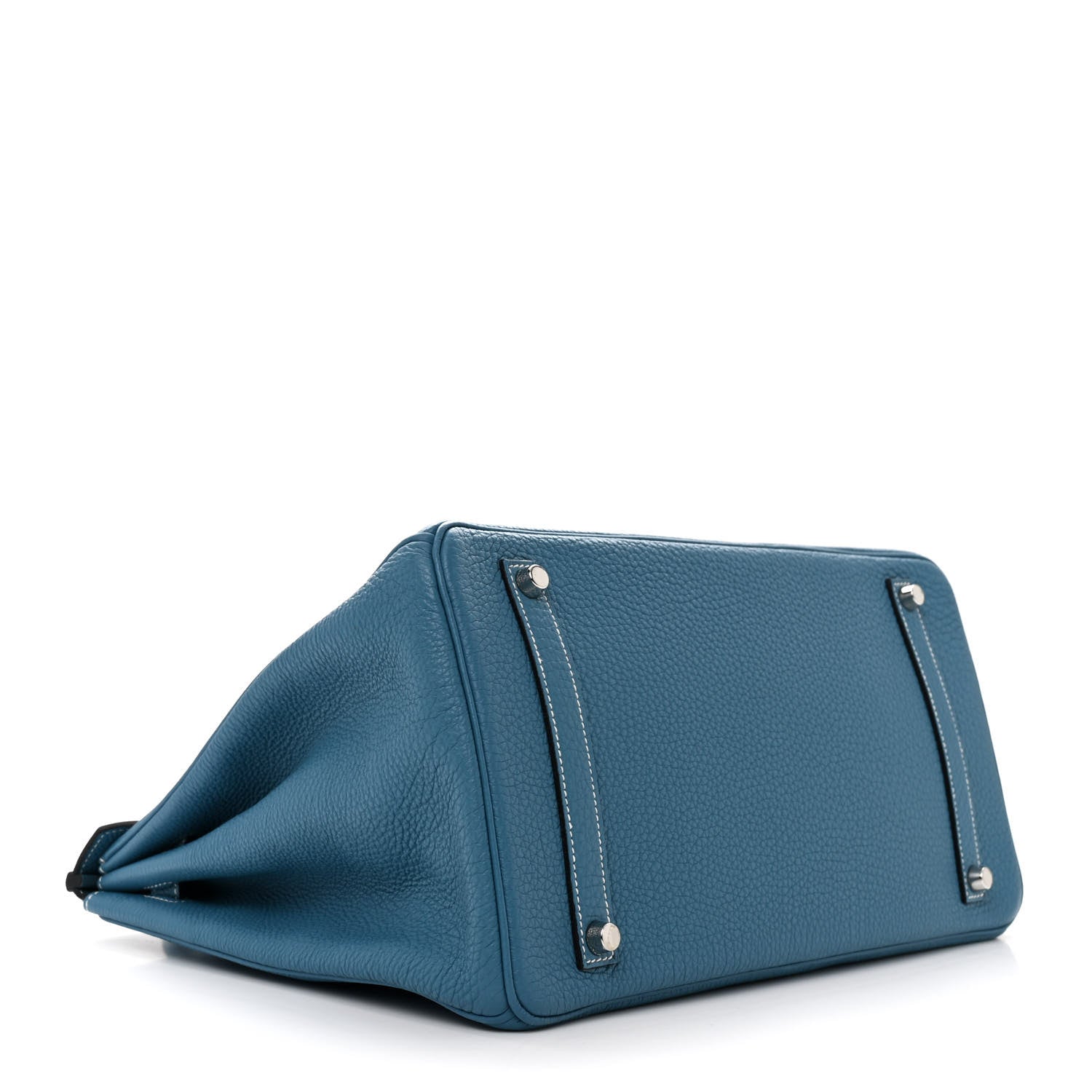Hermes Togo Birkin 35 Blue Jean 4 of 13