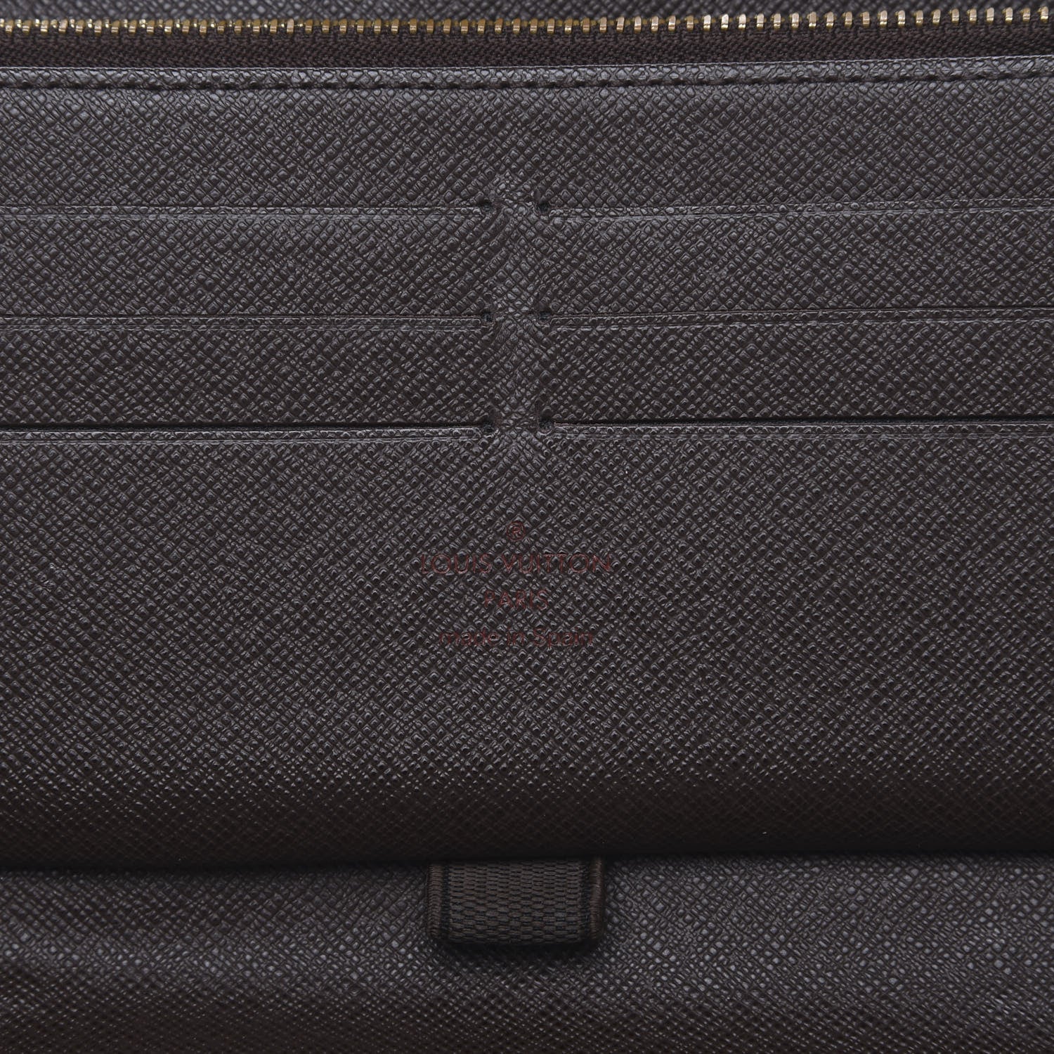 Louis Vuitton Damier Ebene Zippy Organizer Wallet 6 of 10
