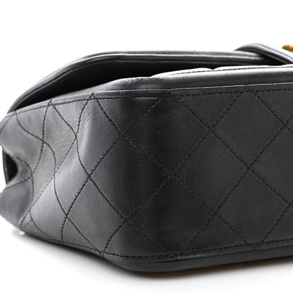 Chanel Lambskin Quilted Large Elegant CC Flap Beige Black 9 of 16