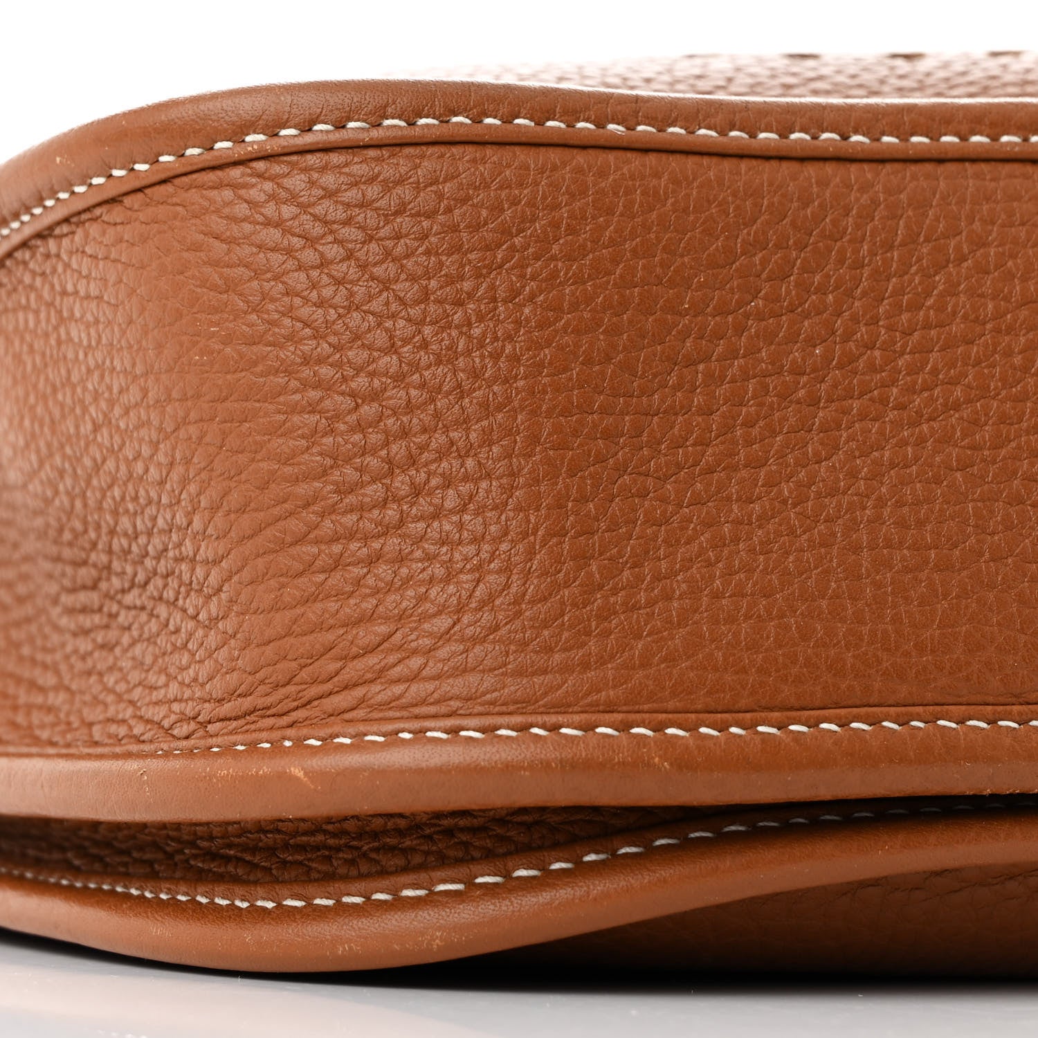 Hermes Taurillon Clemence EVELYNE III PM Gold 9 of 12