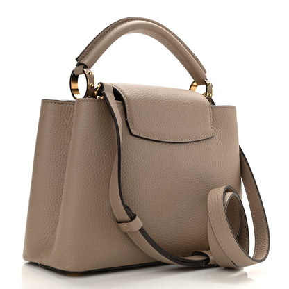 Louis Vuitton Taurillon Capucines BB Galet 3 of 7