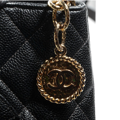 Chanel Caviar Medallion Tote Black 8 of 8