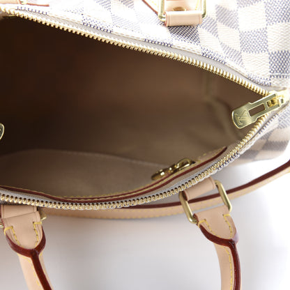 Louis Vuitton Damier Azur Speedy Bandouliere 25 5 of 10