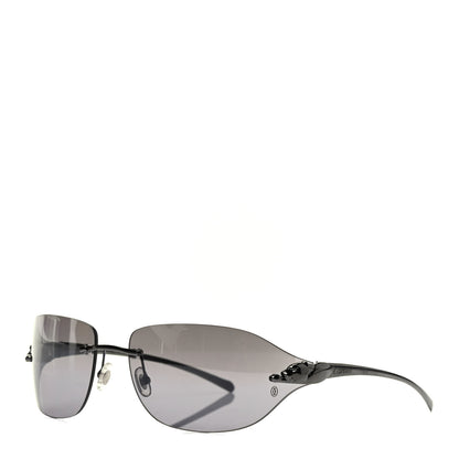 Cartier Panthere De Cartier Rimless Sunglasses Black 1 of 7