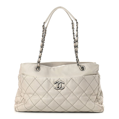 Chanel Calfskin Medium Stitch It Tote Beige 1 of 11
