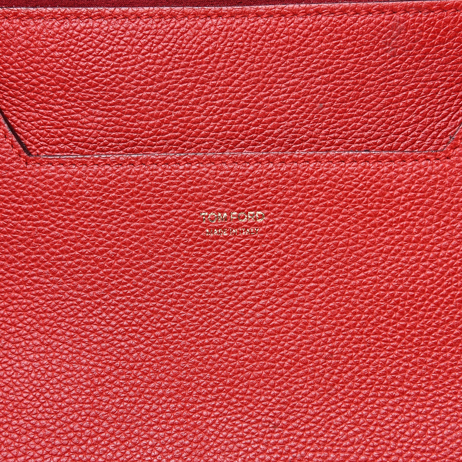Tom Ford Calfskin Medium Jennifer Crossbody Flame Red 9 of 16