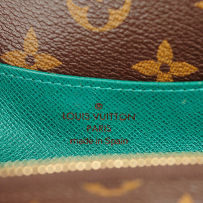 Louis Vuitton Monogram Emilie Wallet Vert 7 of 9