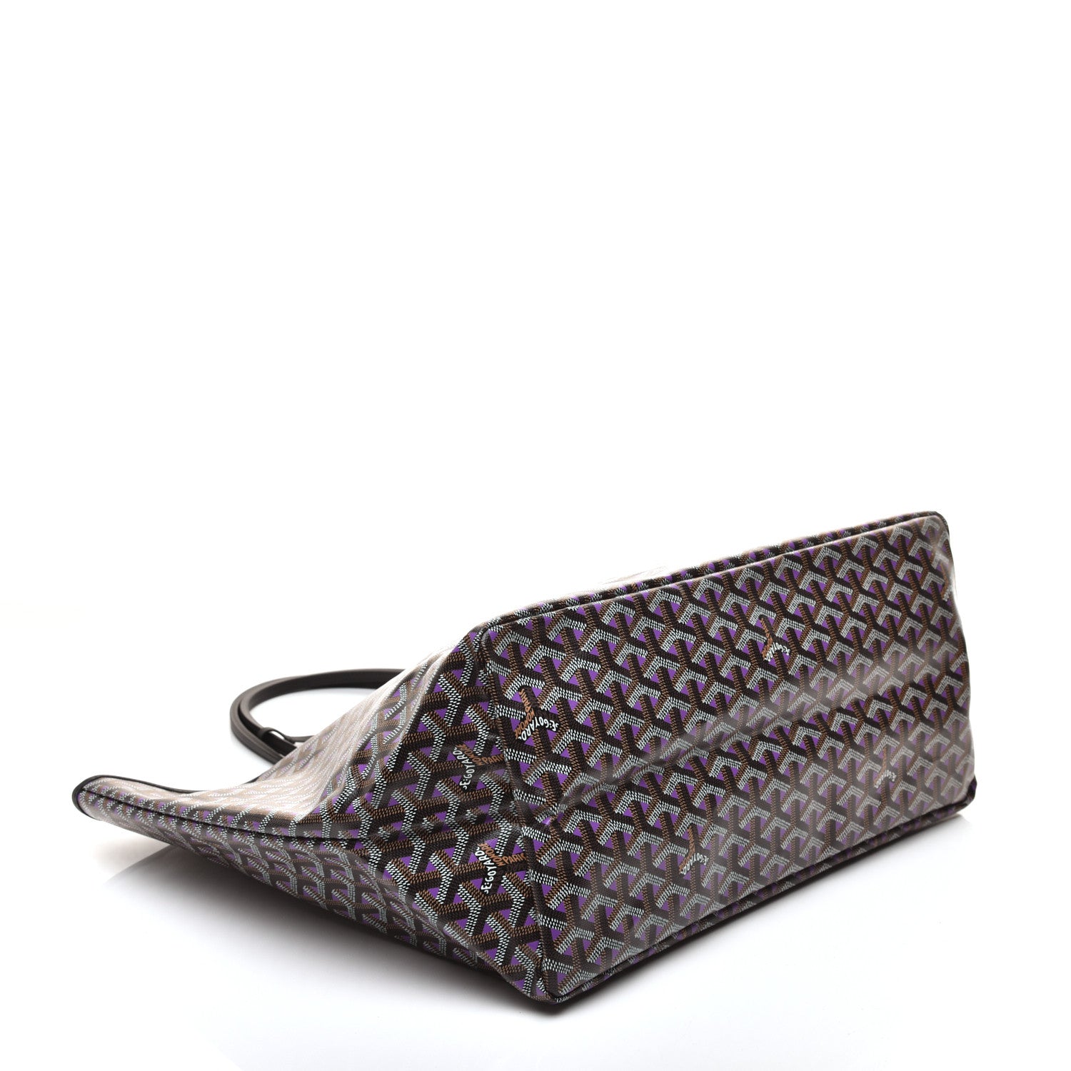 Goyard Goyardine Saint Louis Claire Voie PM Black Violet 4 of 8
