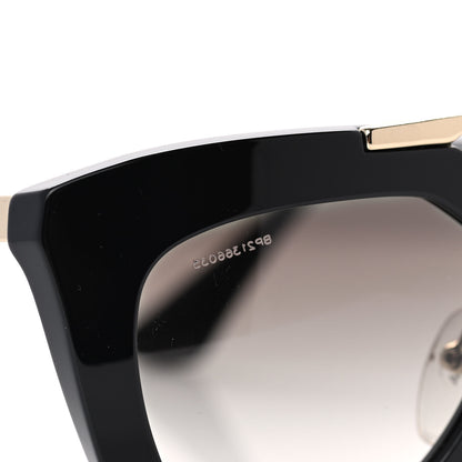 Prada Acetate Cinema Sunglasses SPR 09Q Black 7 of 8