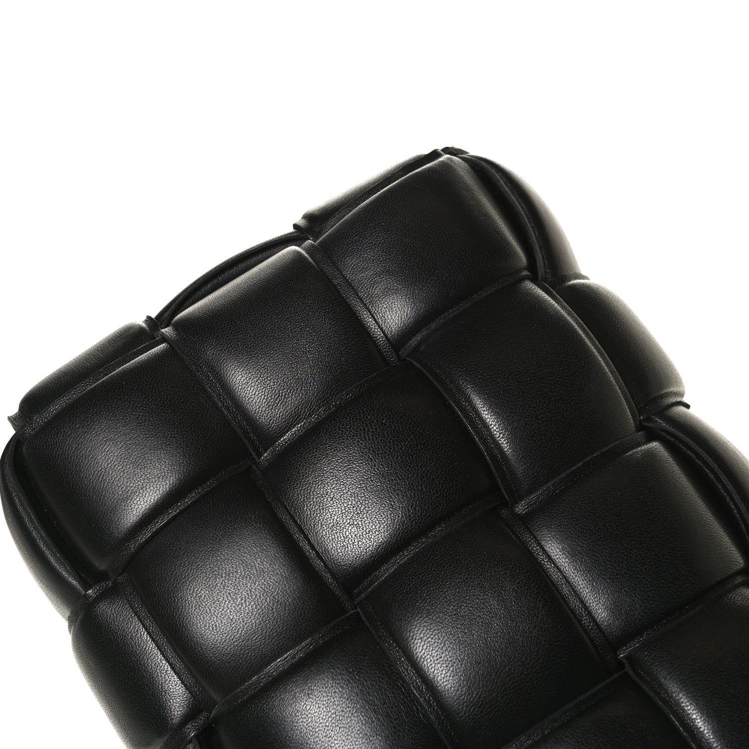 Bottega Veneta Nappa Maxi Intreccio Padded Cassette Crossbody Bag Black 13 of 16