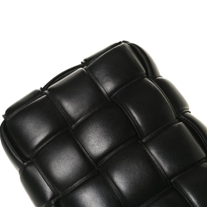 Bottega Veneta Nappa Maxi Intreccio Padded Cassette Crossbody Bag Black 13 of 16