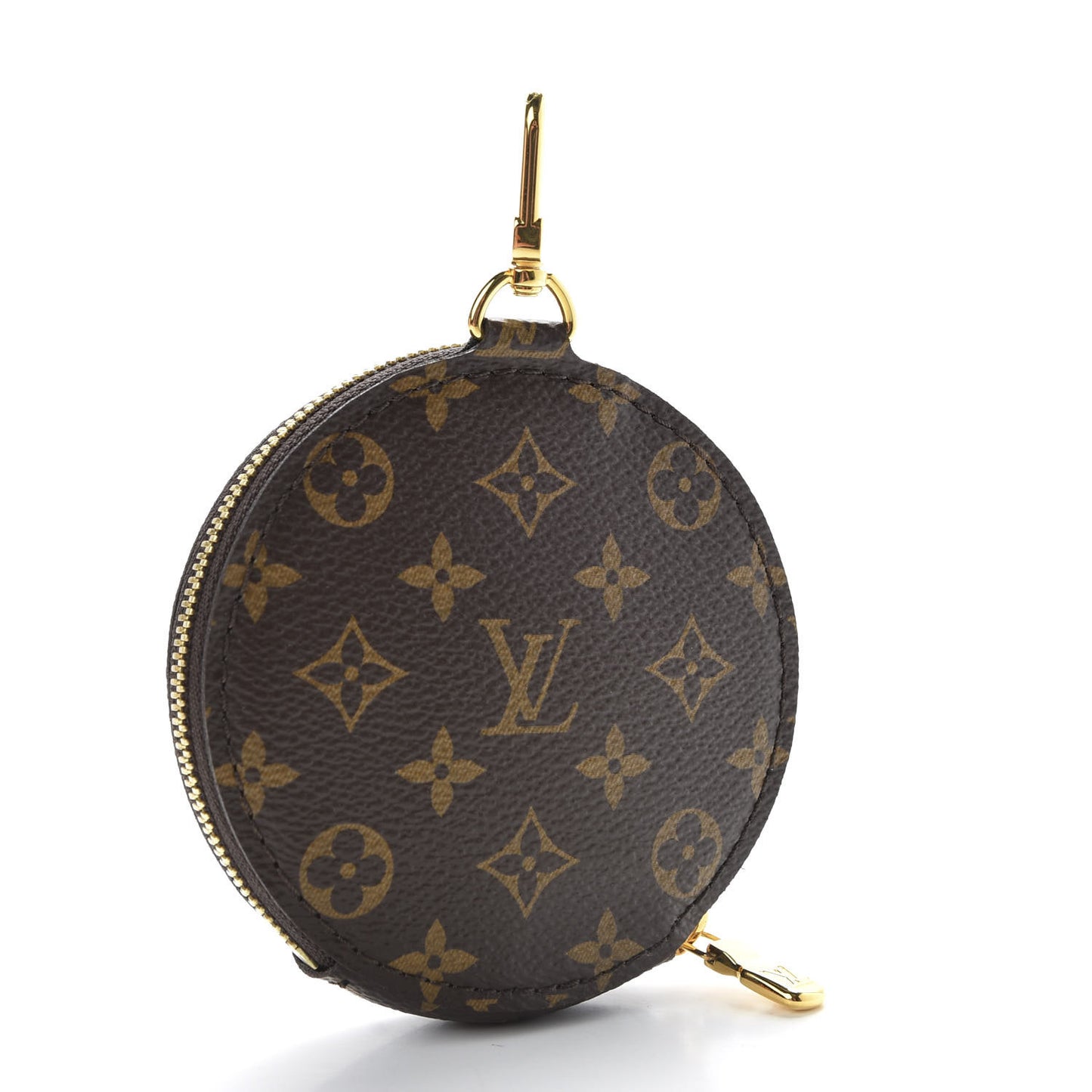 Nylon Monogram Strap with Coin Purse Kaki
