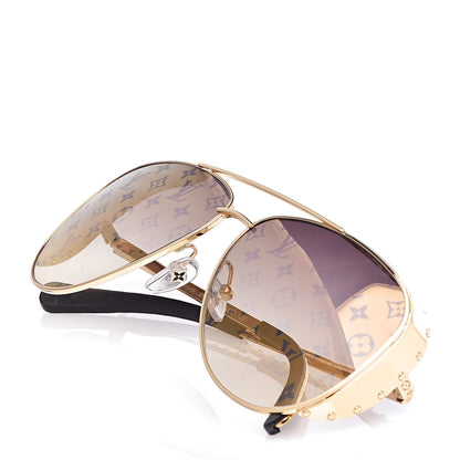 Louis Vuitton Sunglasses Z1054W Gold 7 of 8