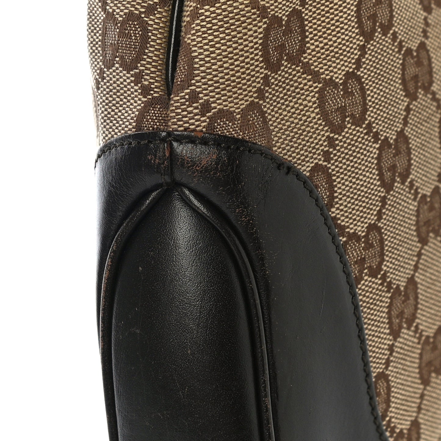 Monogram Web Small Jackie O Hobo Dark Brown