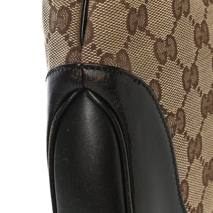 Gucci Monogram Web Small Jackie O Hobo Dark Brown 23 of 23