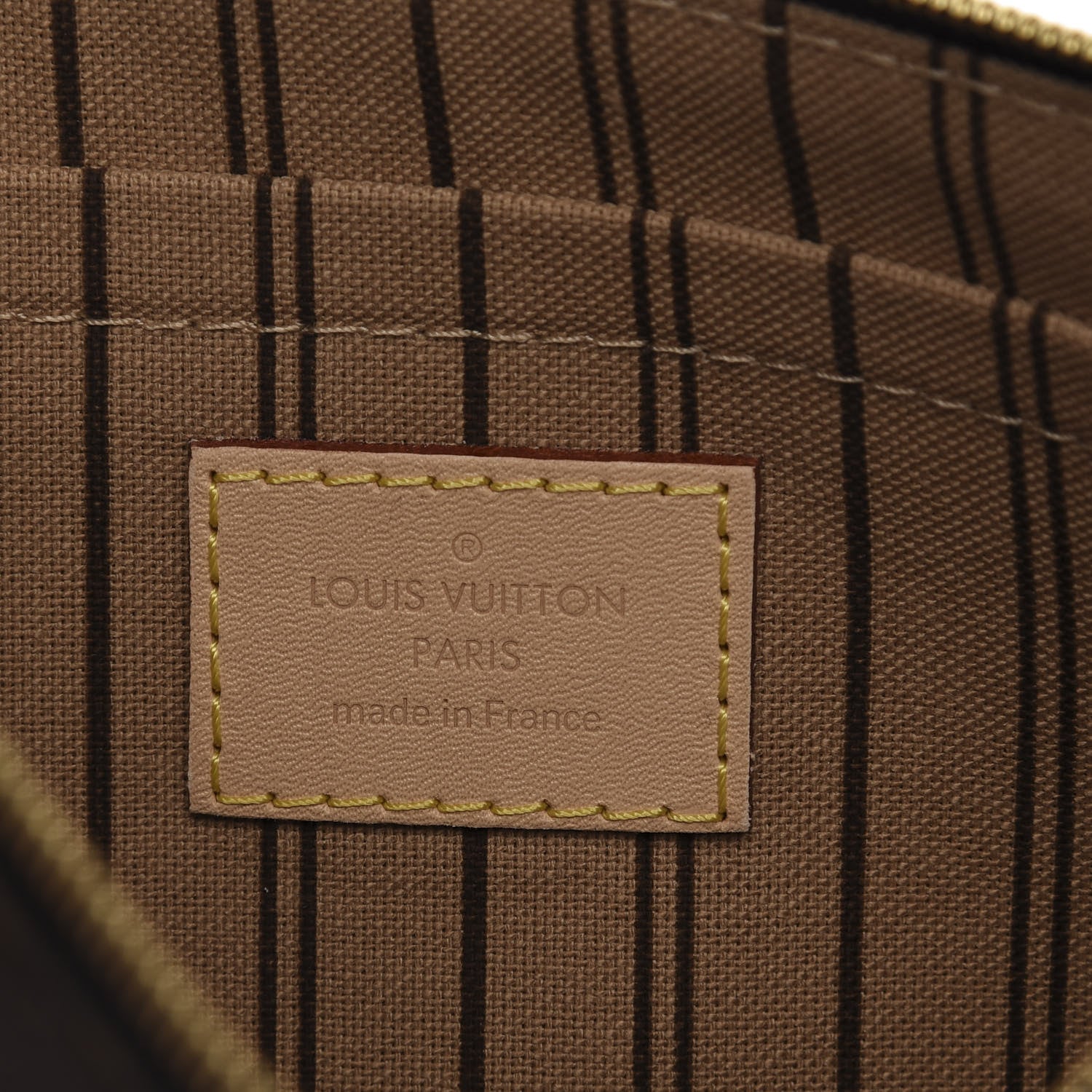 Louis Vuitton Monogram Neverfull MM GM Pochette 6 of 7