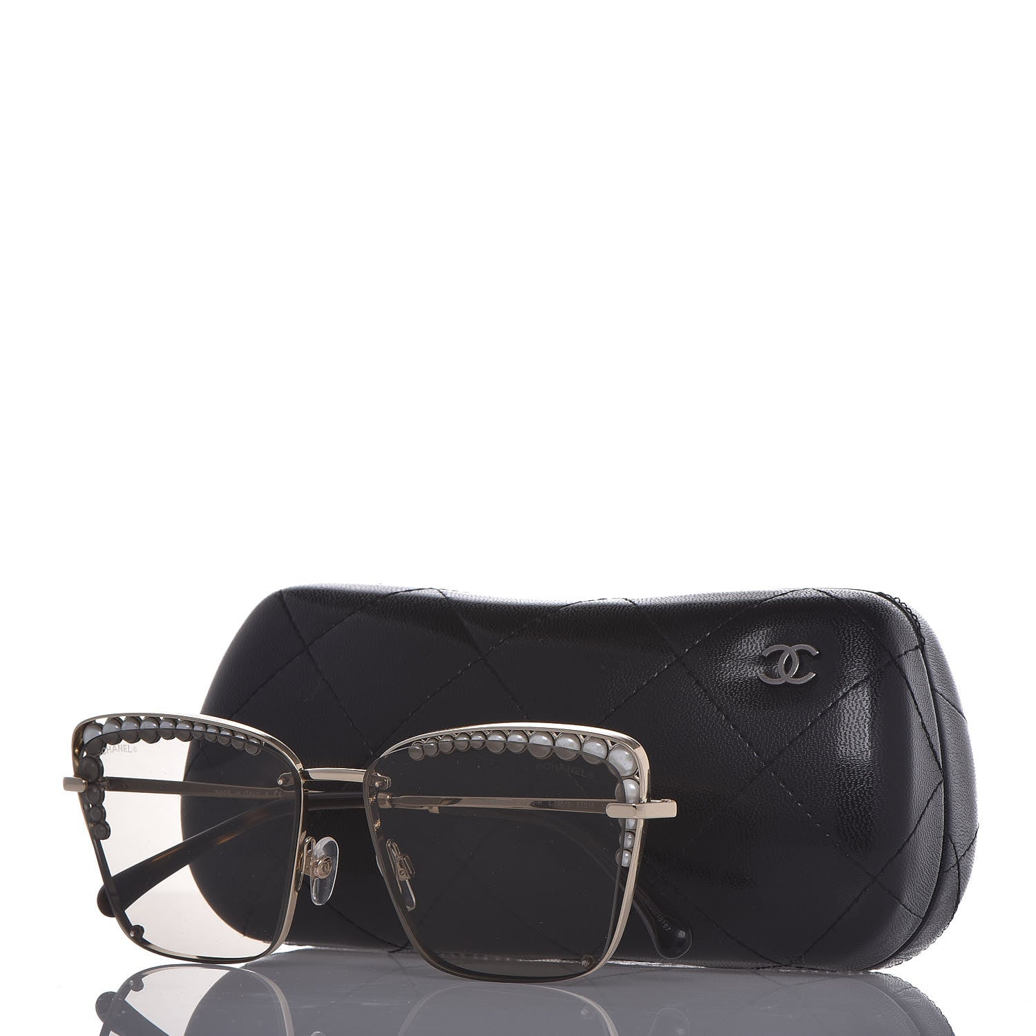 Chanel Pearl Sunglasses 4235-H Light Brown 7 of 7
