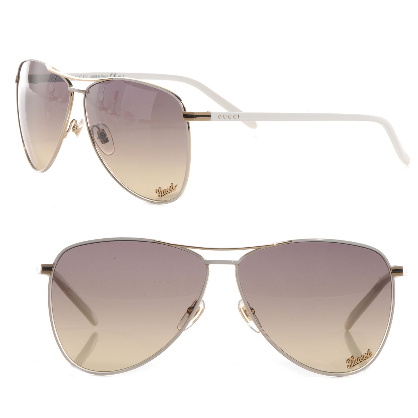 Aviator Sunglasses 4209/S White