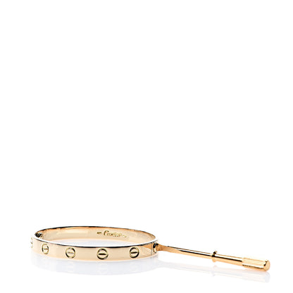 Cartier 18K Yellow Gold LOVE Bracelet 16 4 of 4