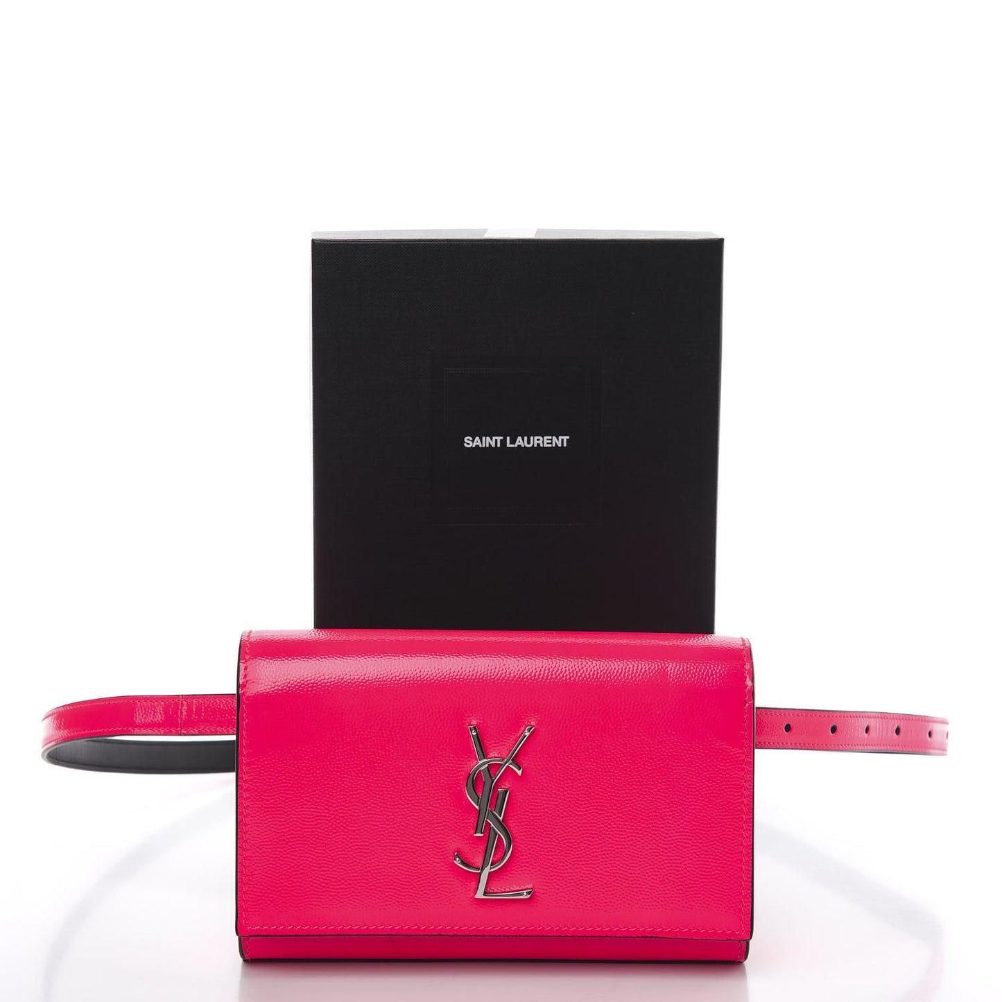 Grain De Poudre Monogram Kate Belt Bag Neon Pink