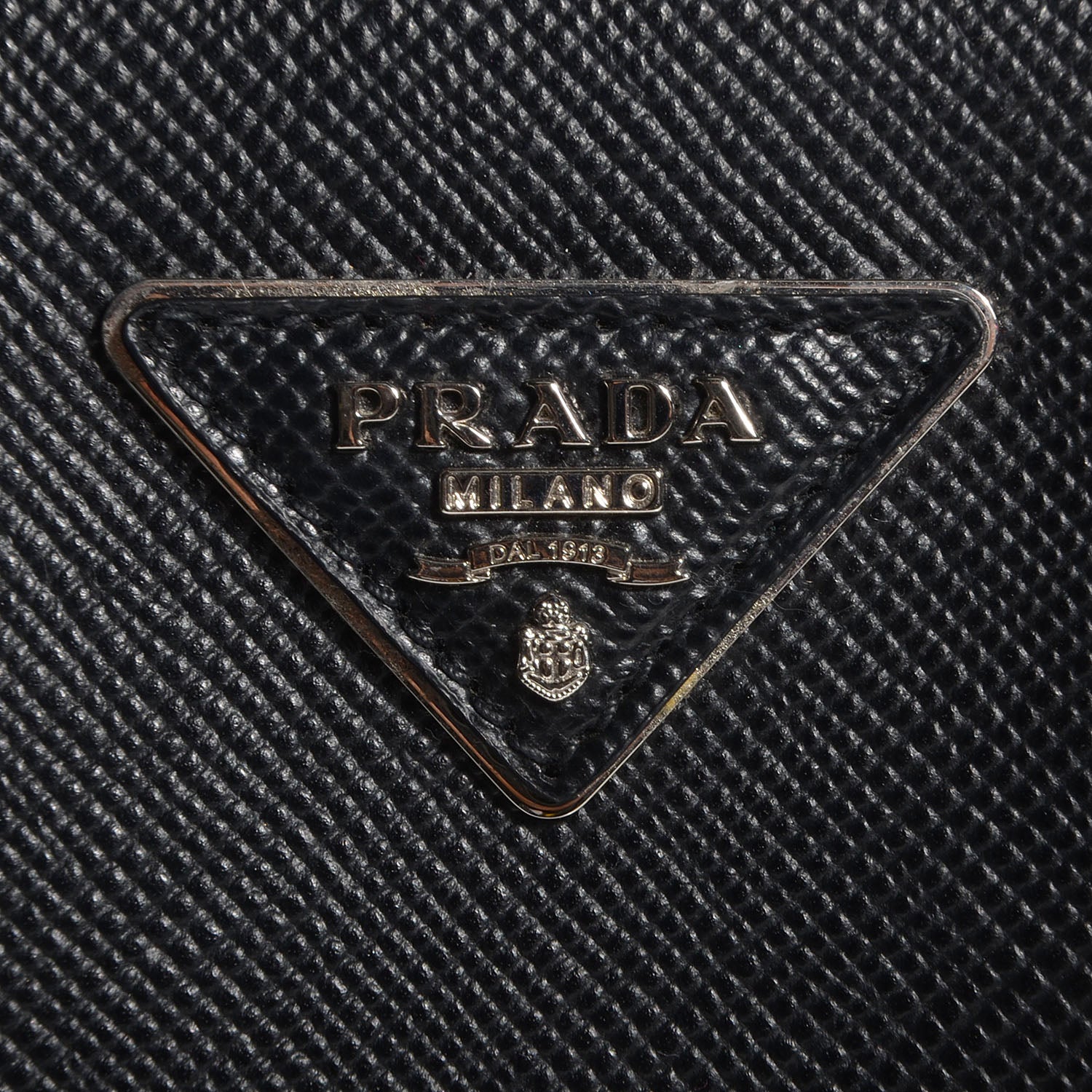 Prada Saffiano Cuir Twin Tote Nero Black 6 of 10