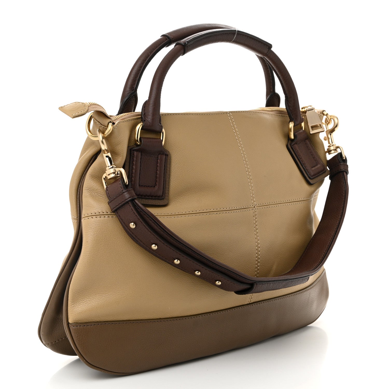 Givenchy Calfskin Double Handles Hobo Brown 3 of 13