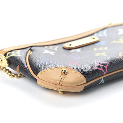 Louis Vuitton Monogram Multicolor Pochette Milla MM Black 6 of 10